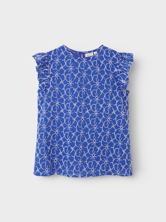 NKFHANNALISE T-Shirts & Tops - Dazzling Blue